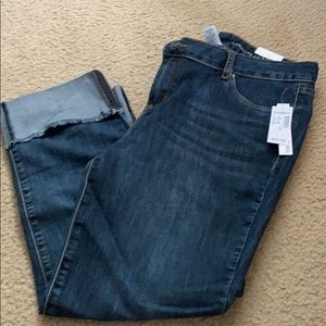 New Cropped Jeans with Tags - Dressbarn